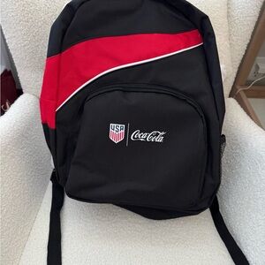 Coca Cola USA Edition Backpack in Black and Red